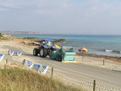 Cleaning the Beach