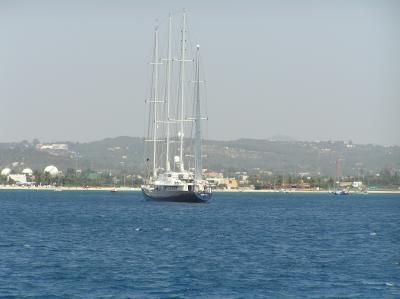 4 Mast Sail Cruiser at Ibiza