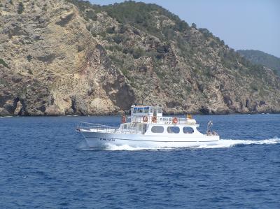 Coast from Ibiza to Santa Eulalia