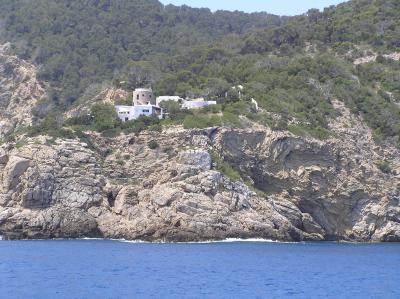 Coast from Ibiza to Santa Eulalia