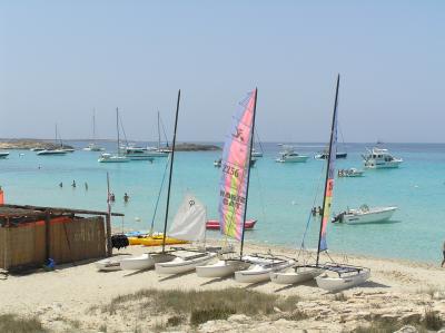 Hobie Cats Waiting