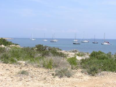 Boats at Calo de s'Oli