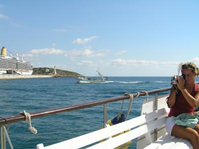 Sea trip to Es Cana