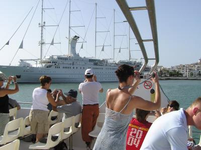 Around Ibiza Port