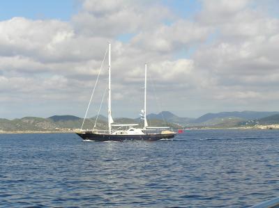 Sailing South of Ibiza