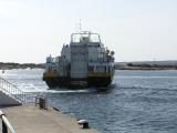 Pitiusa Nova's single ramp makes berthing slow at both ports