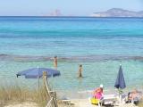 Beautiful sea and views of Ibiza