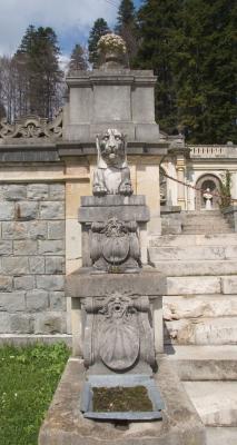 Fountain on another terrace