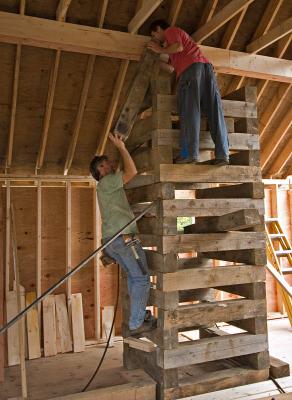 Dismantling the supports