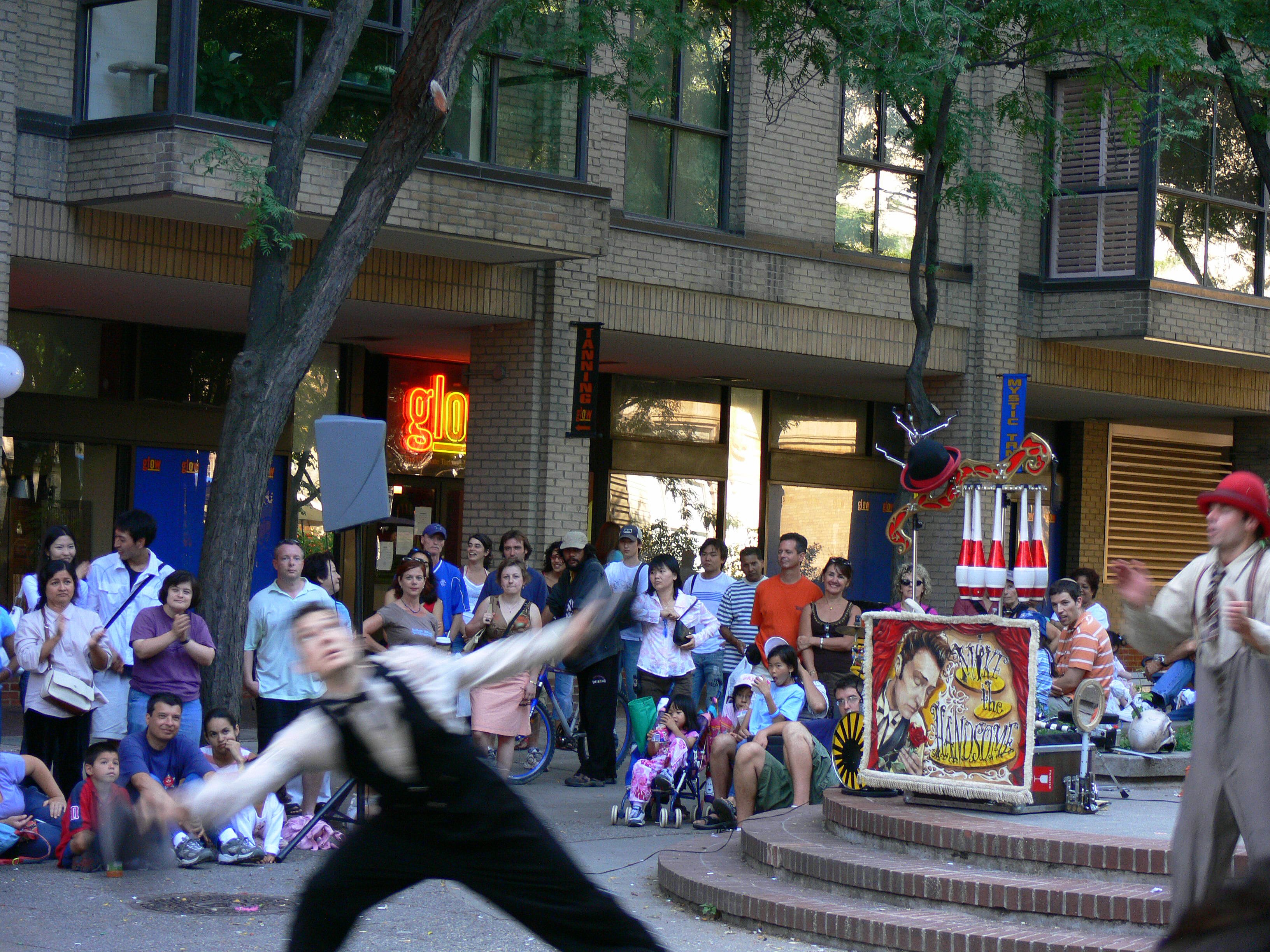 Hat juggling act....