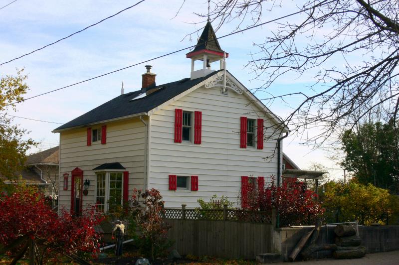 Old World homes in Elora