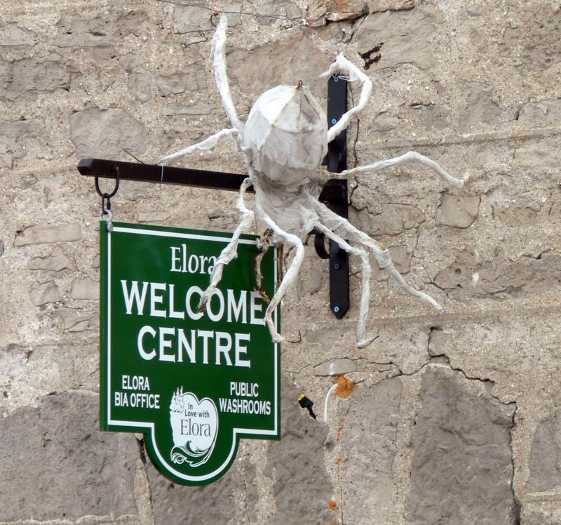 Ghouls, Goblins and other creepy creatures for Halloween in Elora
