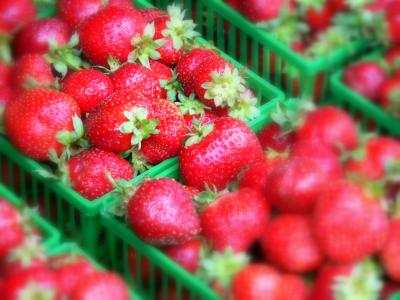 Fresh strawberry delights...