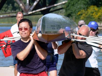 After the morning row...