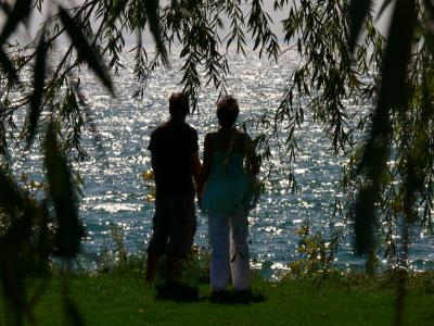 At the lake.....