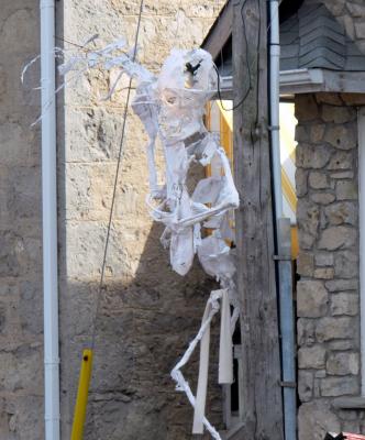 Ghouls, Goblins and other creepy creatures for Halloween in Elora