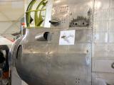 AVRO Lancaster Mk X Bomber undergoing restoration.