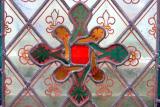 Images of stained glass at the Old Stonehouse in Campbelville