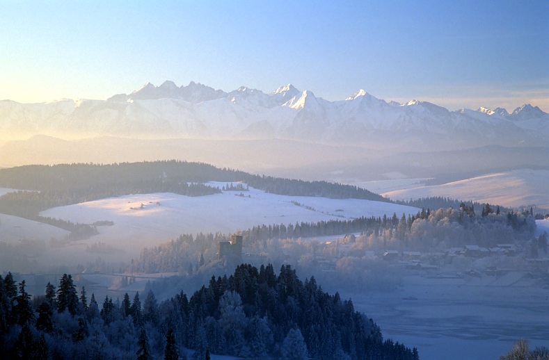 Tatra mountains from Pieniny