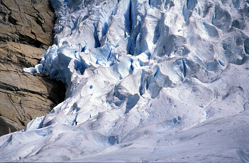 Briksdalsbreen glacier - part of Jostedalsbreen