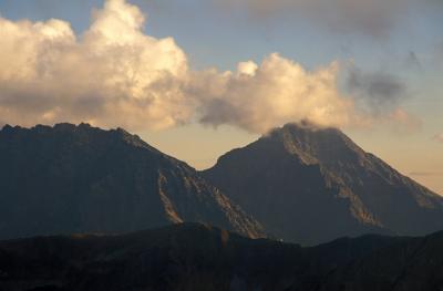 Krywan peak in Slovakian High Tatra
