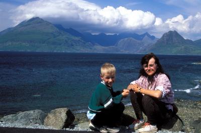 Isle of Skye: Black Cuillin in the background