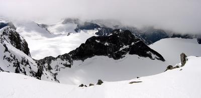 Panorama from Galdhopiggen (2469 m)