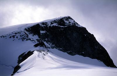 Galdhopiggen (2469 m) - the highest peak in Scandinavia