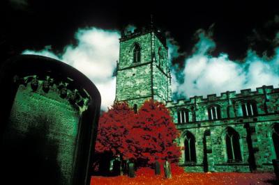 Durham: St Oswald church (IR film)