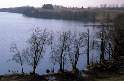 Hancza Lake in north-east Poland (Suwalszczyzna)