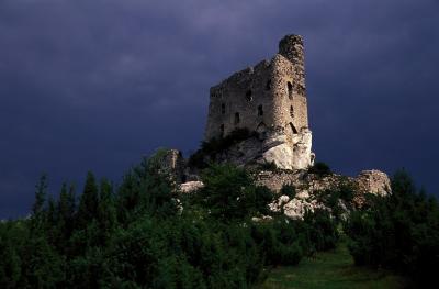 Ruins of the Mirow castle - one of the Eagles nests