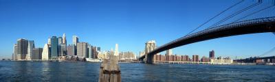 New York: Brooklyn Bridge and Manhattan