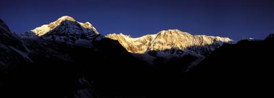 Morning view from Annapurna Base Camp