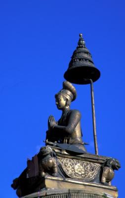 Bhaktapur - King Bhupatindra Mallas Column