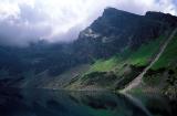 Koscielec above Czarny Staw (Black Lake) in High Tatra