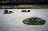 Ryoan-ji temple in Kyoto: rock garden