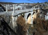 Sicily: a brige on the road to Noto Antica