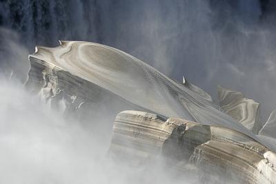 Winter's end at the Falls