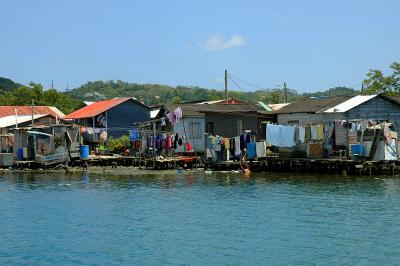 houses on the river