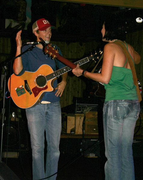 Jason Mraz and Tristan Prettyman