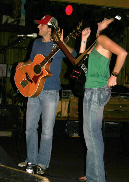 Jason Mraz and Tristan Prettyman