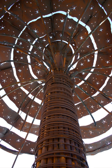 Steel Tree Sculpture