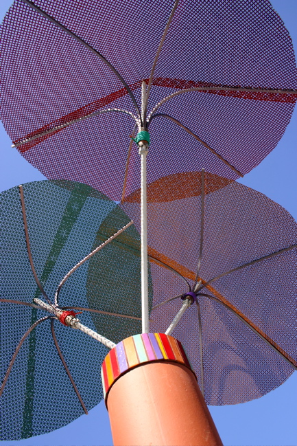 Umbrellas Skyward