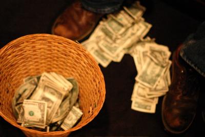 $ Collection Basket $
