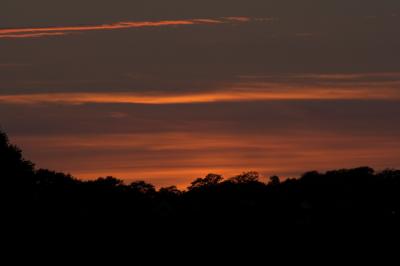 Sunset over the Ribble