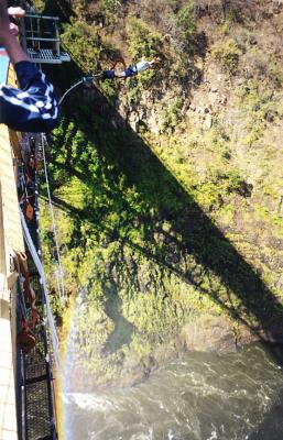 Bungee jumping - 2nd highest in the world