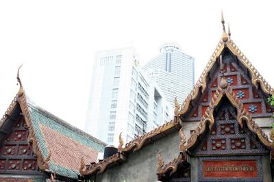The old and the new: Bangkok
