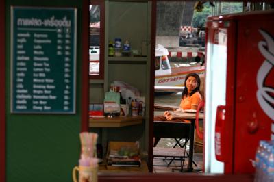 Chao Praya River cafe: Bangkok