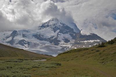 Mount Robson from Snowbird pass