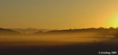 Sunrise on the wetlands